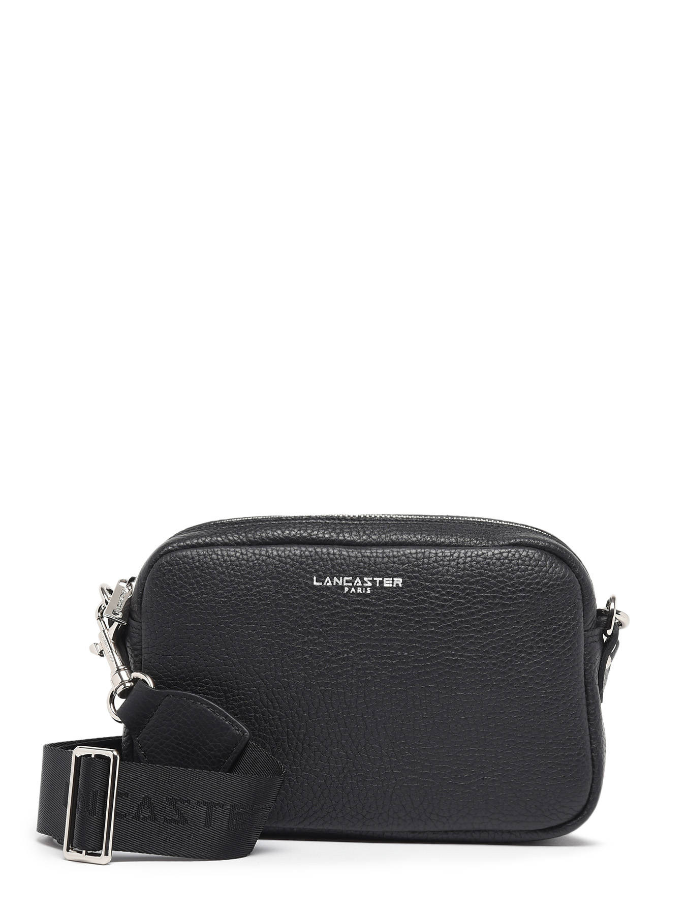 Besace, sac bandouli?�re Lancaster Sac trotteur Zipp?� S noir en vente au meilleur prix