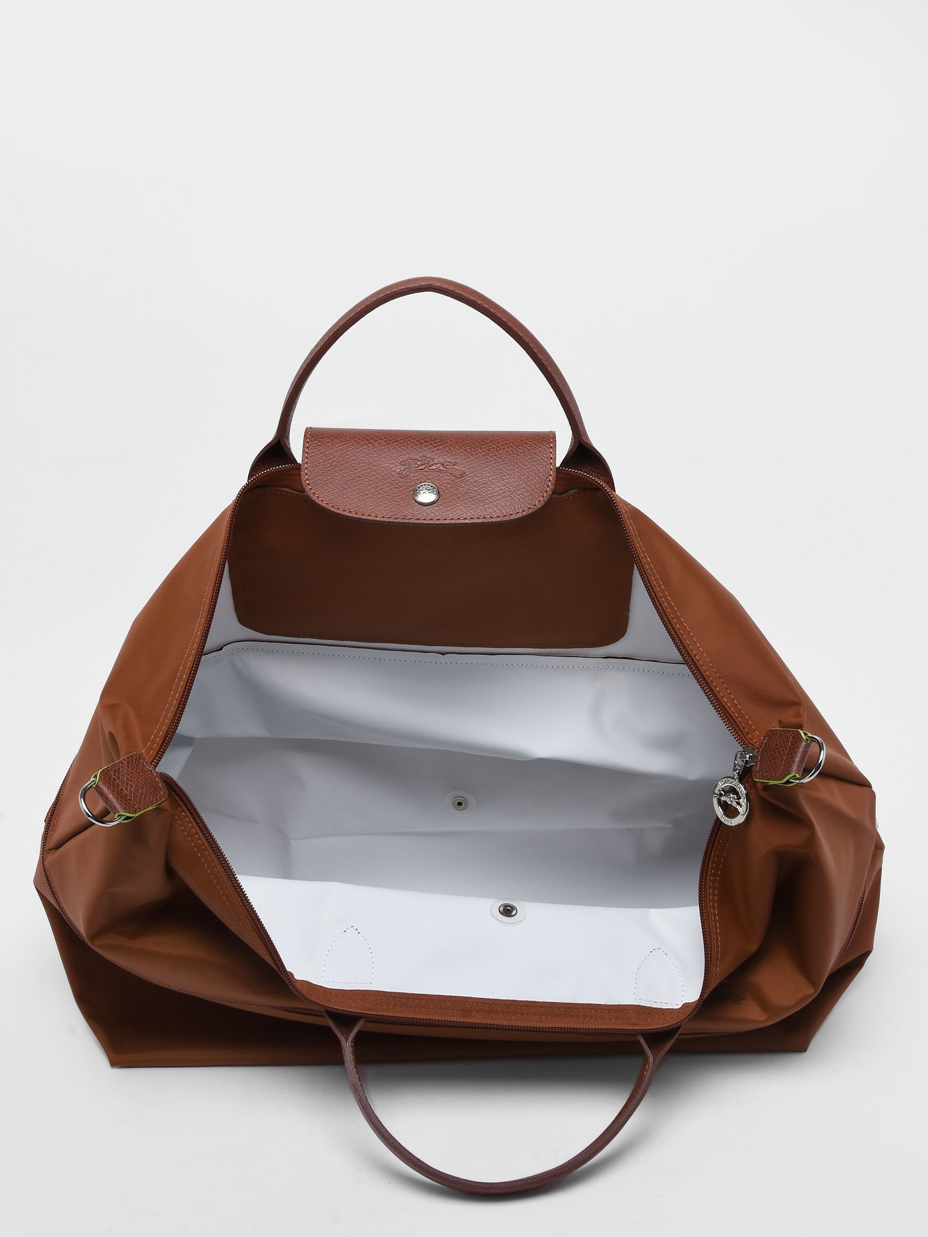 Longchamp, Bags, Longchamp Le Pliage Neo Canvas Pouch Brown