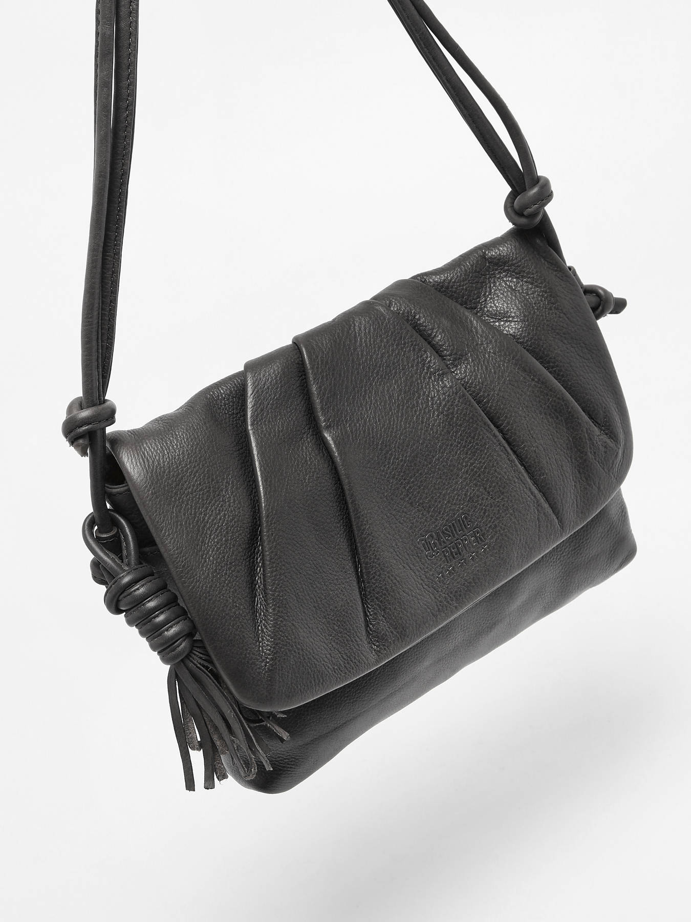 Sac à Bandoulière Basilic Grand Shopper 23 Litres Noir - Neuf Pour Vélo Et Ville
