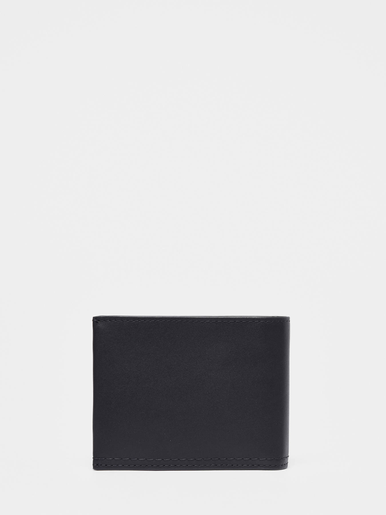 CALVIN KLEIN JEANS - Men's leather wallet with all-over monogram -  K50K511114BDS - Black