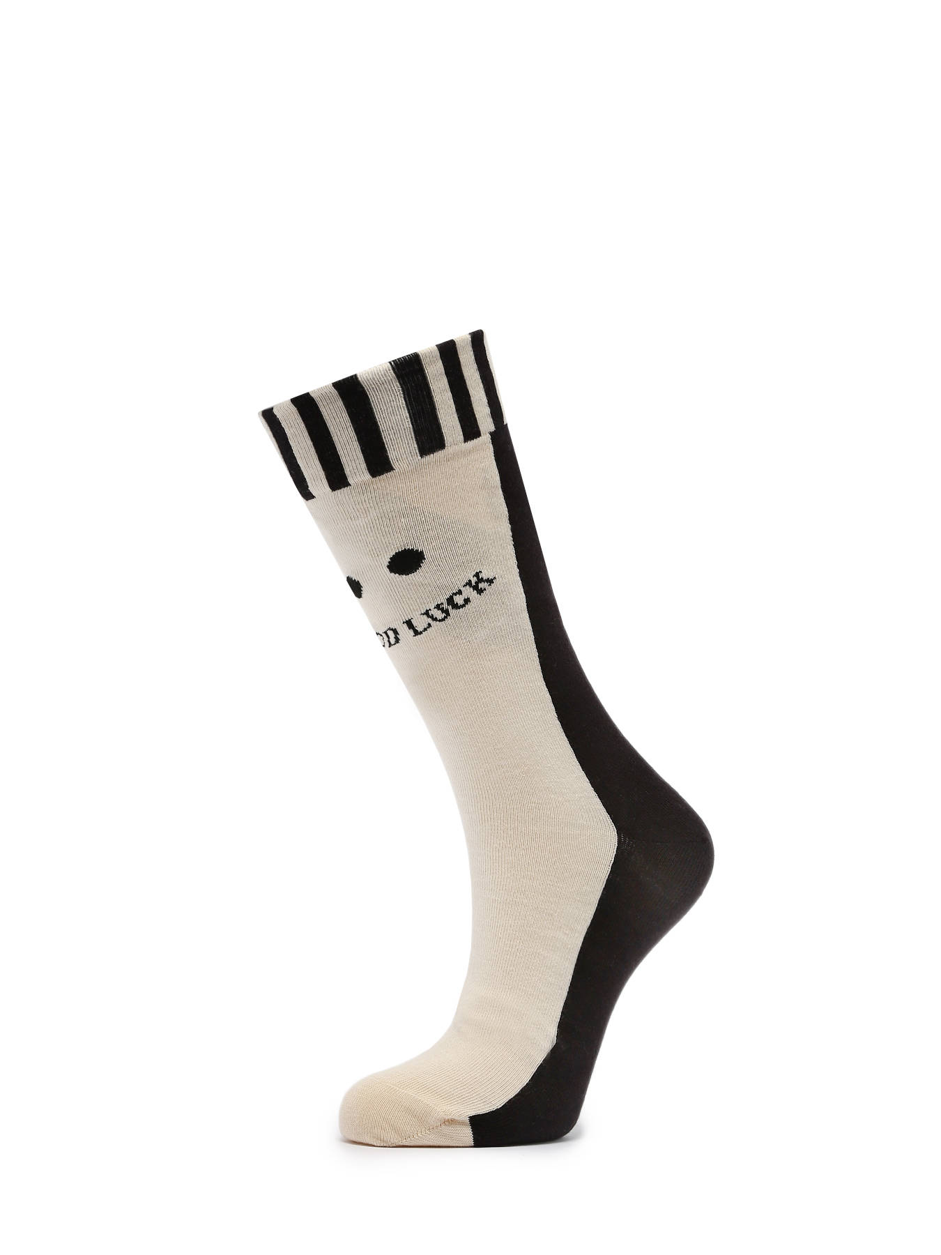 Chaussettes Happy Socks Lucky Sock beige en vente au meilleur prix