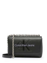 Crossbody Bag Sculpted Calvin klein jeans Black sculpted K607198