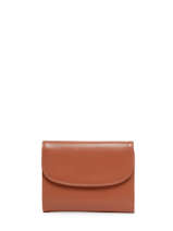 Wallet Paris Leather Lancaster Brown paris pm 24