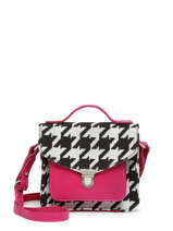 Leather Mlle George Xs Allure Crossbody Bag Paul marius Pink allure GEORXALL