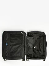 Leo Cabin Luggage Recycled Nylon Lancel Blue leo A12484-vue-porte