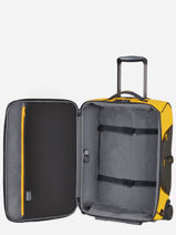 Cabin Luggage Backpack Samsonite Yellow ecodiver 140882-vue-porte