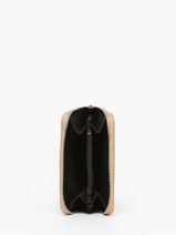 Compact Leather Mirage Wallet Milano Beige mirage MI19043A-vue-porte