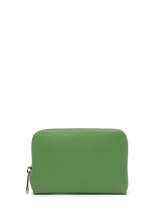 Compact Leather Mirage Wallet Milano Green mirage MI19043A