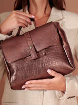 Shoulder Bag Vintage Leather Paul marius Brown vintage CORNEILL