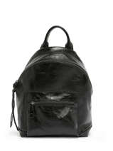 Leather Nine Backpack Milano Black nine NI23066
