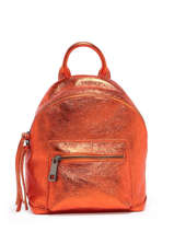Leather Nine Backpack Milano Orange nine NI23066