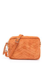 Crossbody Bag Velvet Suede Milano Orange velvet VE19111G