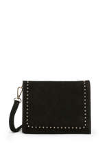 Crossbody Bag Velvet Leather Milano Black velvet VE23063