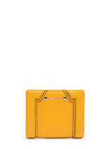 Wallet Leather Le tanneur Yellow ella TNGI3300