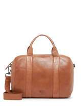 Sac Port� Main Basilic pepper Marron smart BSMA07