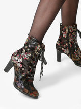 Heeled Boots Alcbaneo  Laura vita Black women ALCBA141-vue-porte