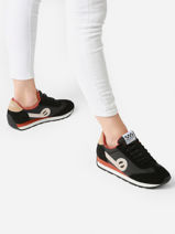 Sneakers City Run Jogger In Leather No name Black women HRCA0415-vue-porte