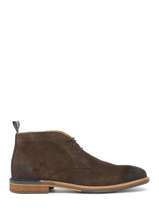 Derby Shoes Pilot Desert In Leather Schmoove Brown men MEVS0421