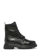 Boots In Leather Mjus Black women T79205