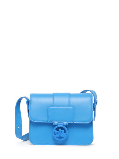 Longchamp Box-trot colors Sacs porté travers Bleu