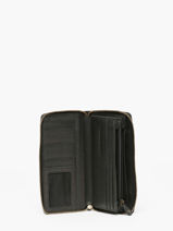 Wallet Leather Biba Black heritage KA14-vue-porte