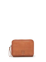 Porte-monnaie Heritage Cuir Biba Marron heritage BT12
