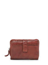 Leather Heritage Wallet Biba Red heritage WIN3L