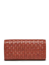 Wallet Leather Biba Red heritage KA3