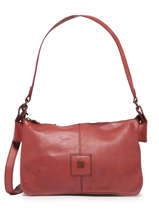 Shoulder Bag Heritage Leather Biba Red heritage BT18