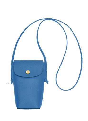 Longchamp Epure Ipod case / cd holder Blue