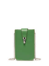 Leather Mirage Phone Bag Milano Green mirage MI211001