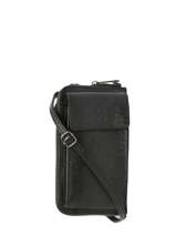 Ccrossbody Phone Case Leather Milano Black nine NI23068