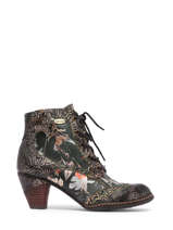 Heeled Boots Alcizeeo In Leather Laura vita Black women ALCIZE01