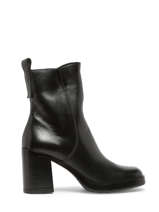 Heeled Boots In Leather Mjus Black women P96212