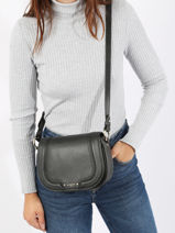 Crossbody Bag Ella Leather Le tanneur Black ella TNGI1210-vue-porte