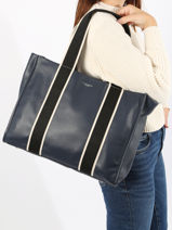 A4 Size Shoulder Bag New Grain Miniprix Red wt new grained F6946-vue-porte