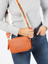 Sac Bandouli�re Zero Re Valentino Orange zero re VBS7B306-vue-porte