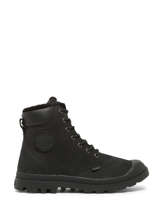 Boots Pampa Sport Cuff In Leather Palladium Black men 72992010