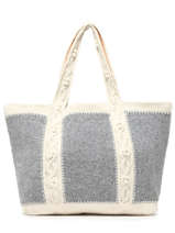 Shopping Bag Cabas Wool Vanessa bruno Gray cabas 20V40315