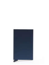 Porte-cartes Aluminium Secrid Bleu alu 00C