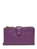 Wallet With Coin Purse Miniprix Violet soft 195