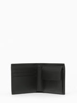 Wallet Leather Lacoste Black fg seasonal NH4408FW-vue-porte