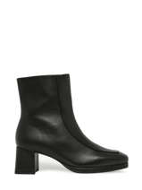 Heeled Boots In Leather Gabor Black women 57