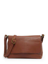 Shoulder Bag Soft Mandoline Brown soft MD5239