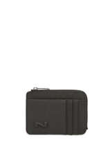 Leather Original N Coin Purse With Card Slots Nathan baume Black original n 217N
