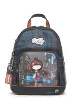 Backpack Anekke Blue contempory 37805044