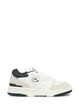 Sneakers Lineshot En Cuir Lacoste Blanc men 6SMA0088-vue-porte