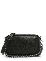 Shoulder Bag Vintage Leather Mila louise Black vintage 23673E