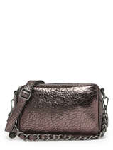Shoulder Bag Vintage Leather Mila louise Black vintage 23673JX