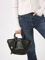 Sac Bandouli�re Gretel Ted lapidus Noir gretel TLAU8931-vue-porte